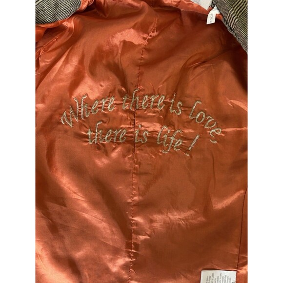 Embroidered Brown Blazer - Picture 9 of 13